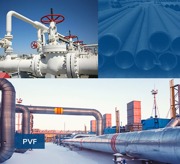 A collage of PVF services offered at PSSI.