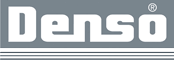 The gray Denso North America logo.
