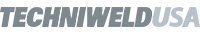 The grey logo for Techniweld USA.
