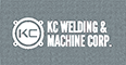 The grey KC Welding & Machine logo.